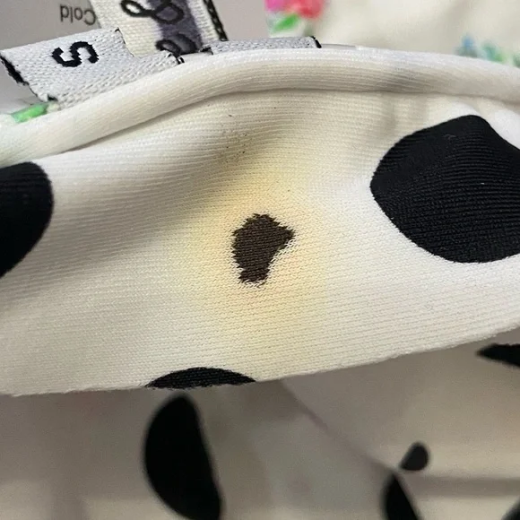 New! For love and lemons rosewater floral polka dot bikini bottoms 24363 - Picture 9 of 10